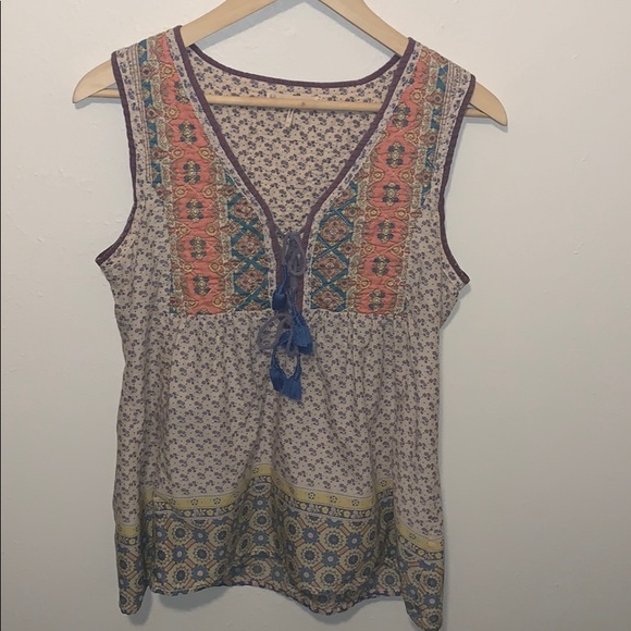 House Of Harlow 1960 Boho Top - Picture 2 of 6